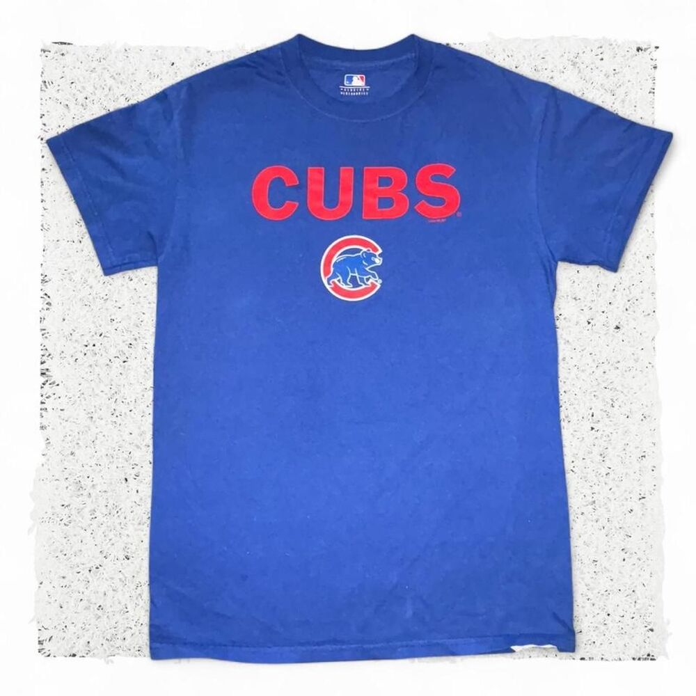 Mlb Men's Blue and Navy T-shirt